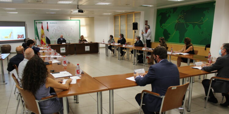 La Junta presenta al Embajador de Emiratos Árabes en España el potencial de Andalucía como destino de inversión en un encuentro empresarial