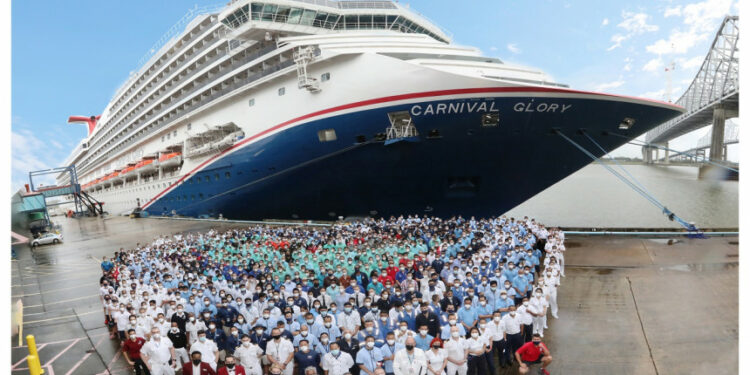 La mitad de la flota de Carnival Cruise Line en Estados Unidos ya se encuentra operativa