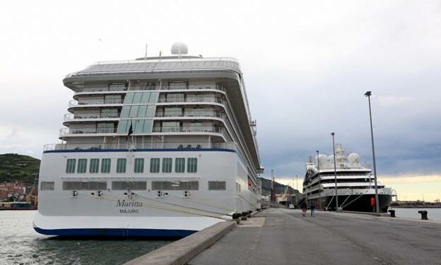 El crucero 'Marina' ya estuvo en Getxo hace dos años./Autoridad Portuaria de Bilbao