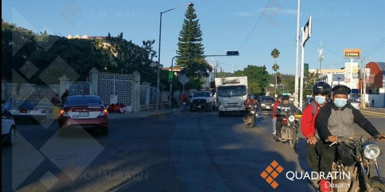 Mantienen libres cruceros de la ciudad de Oaxaca