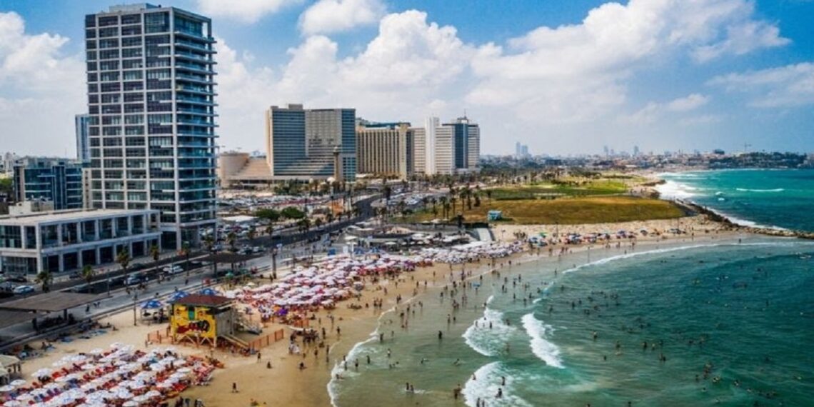 Playa en Israel.