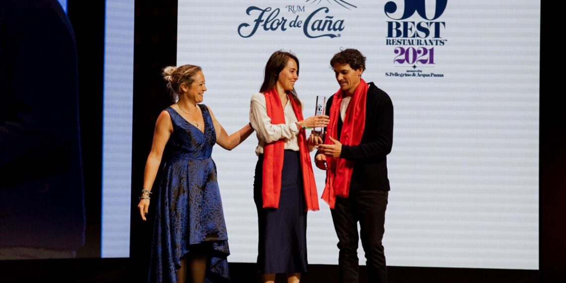 Restaurante chileno recibe el "Premio Flor de Caña al Restaurante Más Sostenible del Mundo"