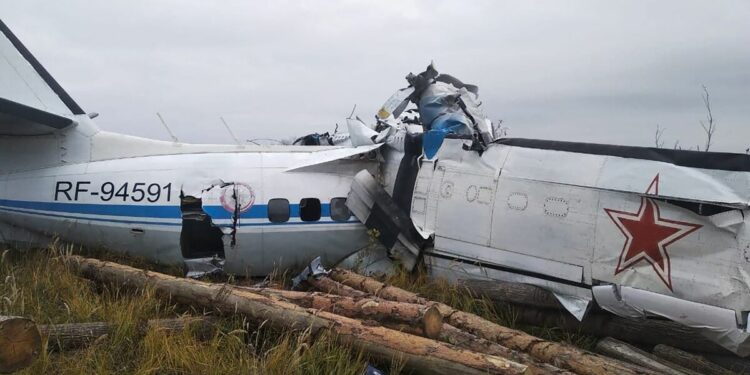 Se estrella un avión en la región rusa de Tartaristán y deja 16 muertos
