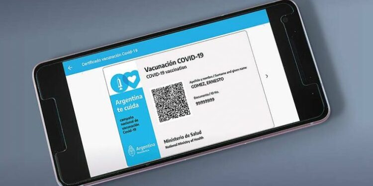 Los certificados de vacunación argentinos serán válidos para las autoridades británicas, se anunció