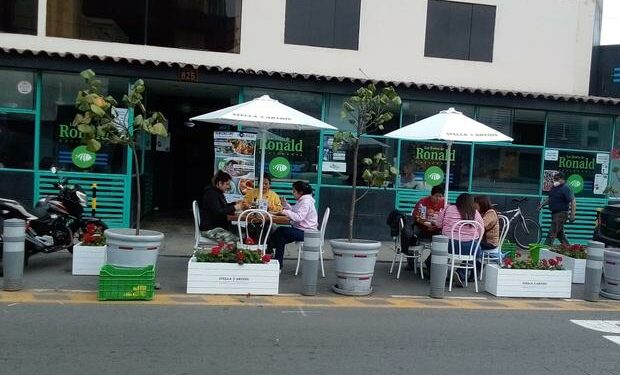 Terrazas en La Mar, Lima