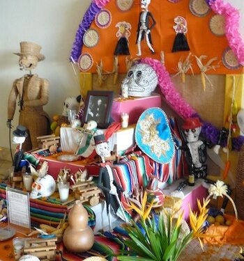 Altar del Día de los muertos, Michoacan