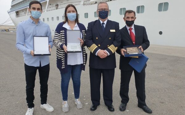 Viking Venus llega por primera vez al Puerto de Valencia