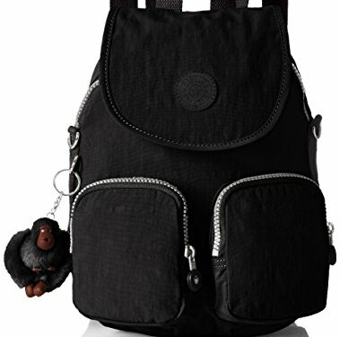 Kipling Firefly Up, Mochila para Mujer, Negro (Black), 22x31x14 cm