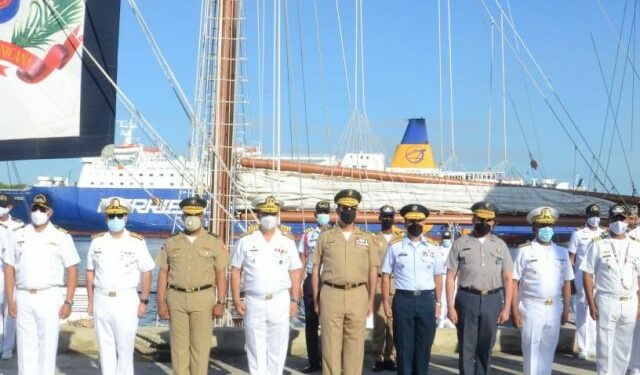 Armada Dominicana despide tripulaciones que participarán en Crucero de Instrucción Internacional Otoño 2021