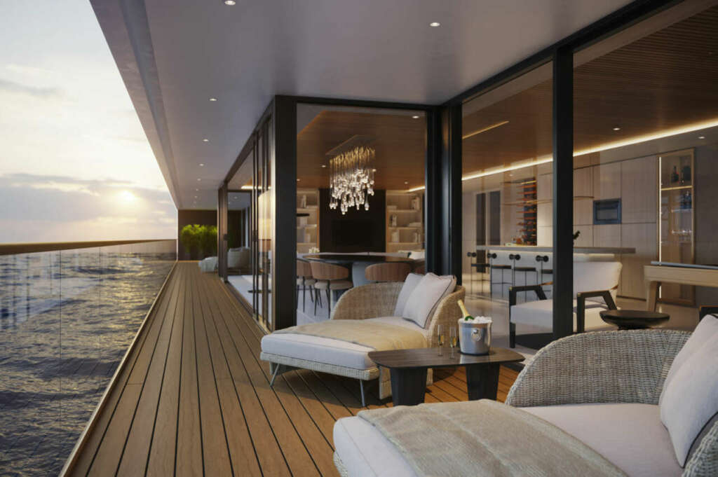 Hay un puñado de cruceros donde uno puede comprar un camarote y usarlo como residencia permanente. Pero nada es más exclusivo que tener ese tren de vida en el Somnio, que cuando debute en el 2024, será el yate más grande del mundo. Y estará al alcance de unos pocos privilegiados.