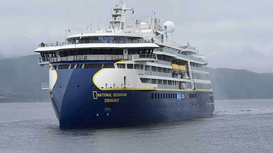 Los cruceros comienzan a llegar a Ushuaia Foto Prensa Puerto de Ushuaia 