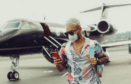 Así es el impresionante jet privado en el que Maluma se mueve por el mundo.