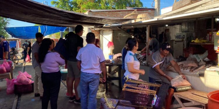 A rachas buenas y malas se mantiene mercado del embarcadero