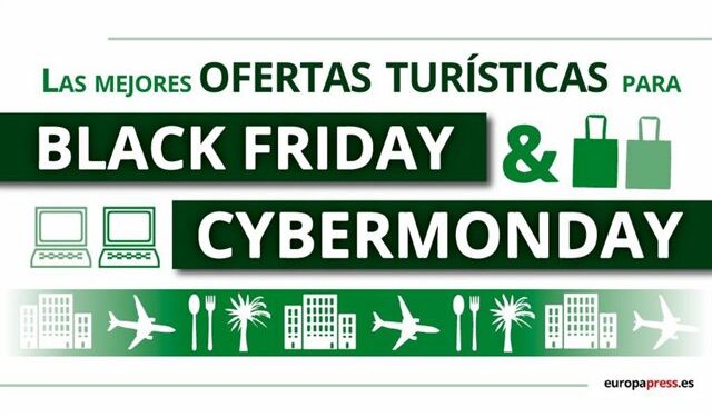 Aerolíneas, cadenas hoteleras y agencias de viajes inician sus ofertas de 'Black Friday'