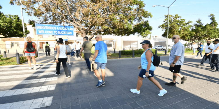 Arriba al puerto de Mazatlán el crucero "Majestic Princess"