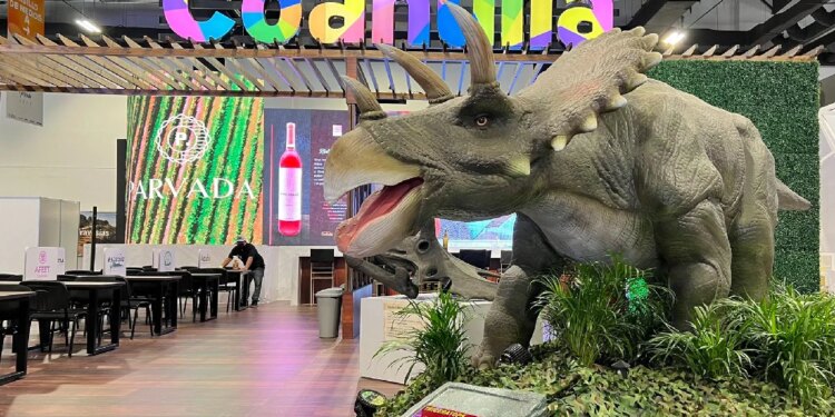 El stand que presentó a Coahuila obtuvo el reconocimiento “Biosphere Sustainable LifeStyle”. (@Coahuila)