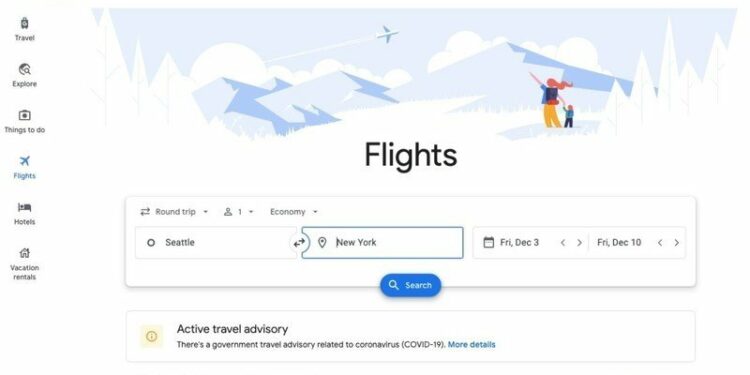 Google Flights Eco