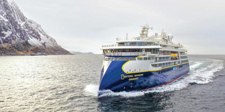 El "National Geographic Endurance" abrirá la temporada de cruceros en Ushuaia