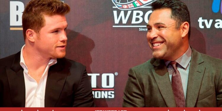 Canelo y Óscar de la Hoya