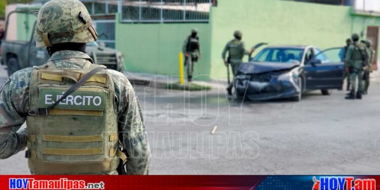 Hoy Tamaulipas - Accidentes en Tamaulipas Causan militares otro accidente en Nuevo Laredo