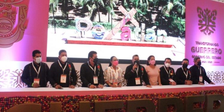 Inauguran el pabellón de Guerrero en el Tianguis Turístico 2021