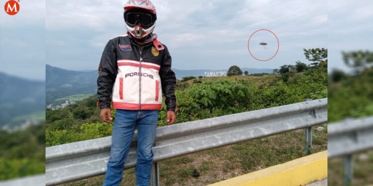 Jovén captura supuesto Ovni en redes sociales