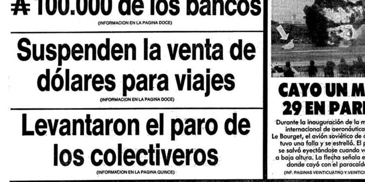 La Argentina del eterno retorno: Perón, los militares y Alfonsín también pusieron restricciones al acceso de dólares para viajar