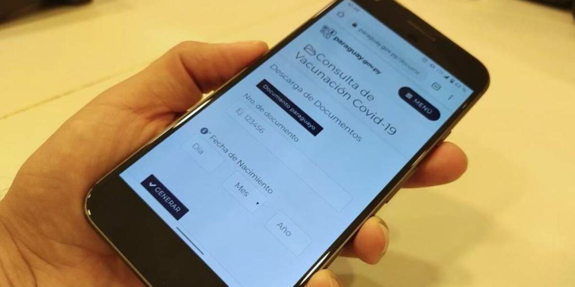 La Nación / Cómo gestionar la copia digital del certificado de vacunación COVID-19