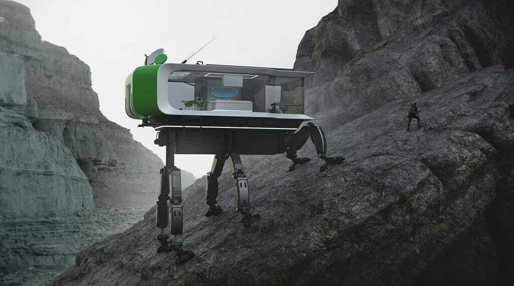 Diseño de casa-robot
