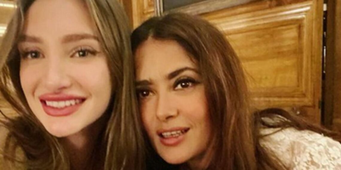 salma hayek y Mathilde Pinault