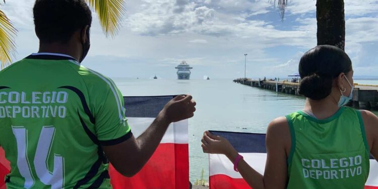 Limón da la bienvenida al primer crucero desde el inicio de la pandemia: