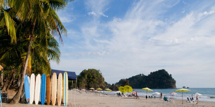Playa del Parque Nacional Manuel Antonio, Costa Rica,