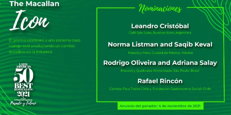 Masala y Maíz 'batea' a Latin America 50 Best Restaurants