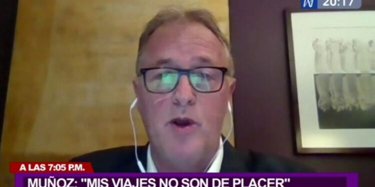 Muñoz: Mis viajes no son de placer
