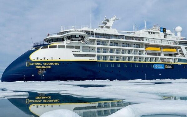 Nat Geo Endurance es primer crucero en zarpar desde Ushuaia