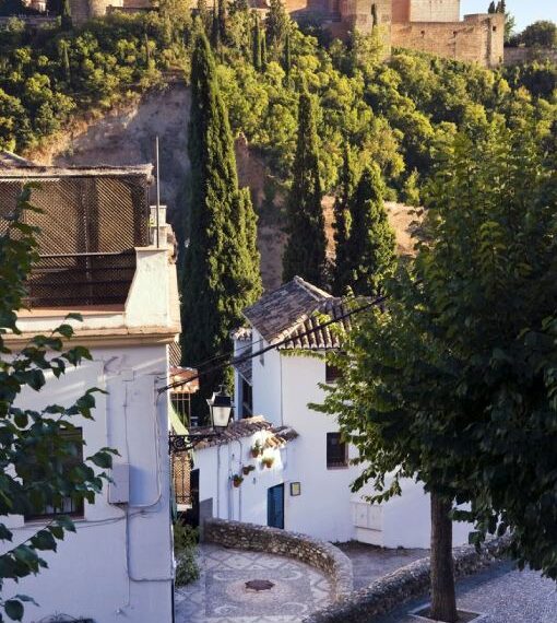 Panorámica de la Alhambra desde el Albaicín.