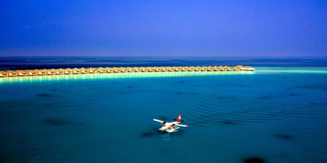 Programa navideño del resort maldivo Finolhu Baa Atoll