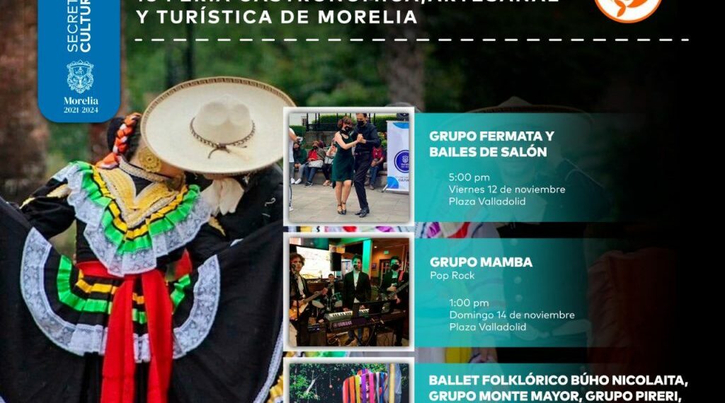 Regresa la Feria Gastronómica, Artesanal y Turística de Morelia para deleitarte con sus deliciosos platillos
