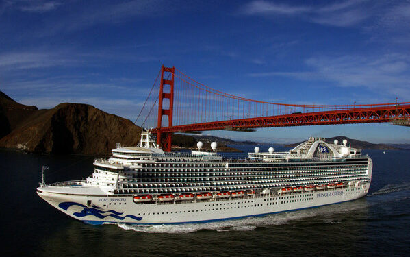 Ruby Princess inicia viajes desde el Puerto de San Francisco