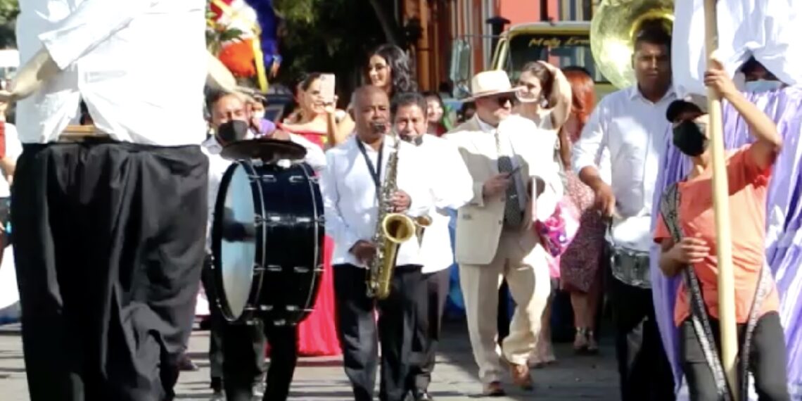Celebraciones por bodas en Oaxaca. (Captura)
