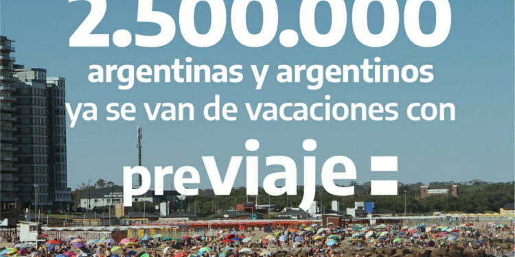 Turismo interno en Argentina: PreViaje permitió facturar US$ 525 millones