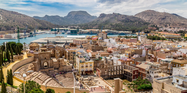 La bonita Cartagena es una de las seis ciudades españolas visitadas en el viaje de Fred Olsen para explorar Andalucía