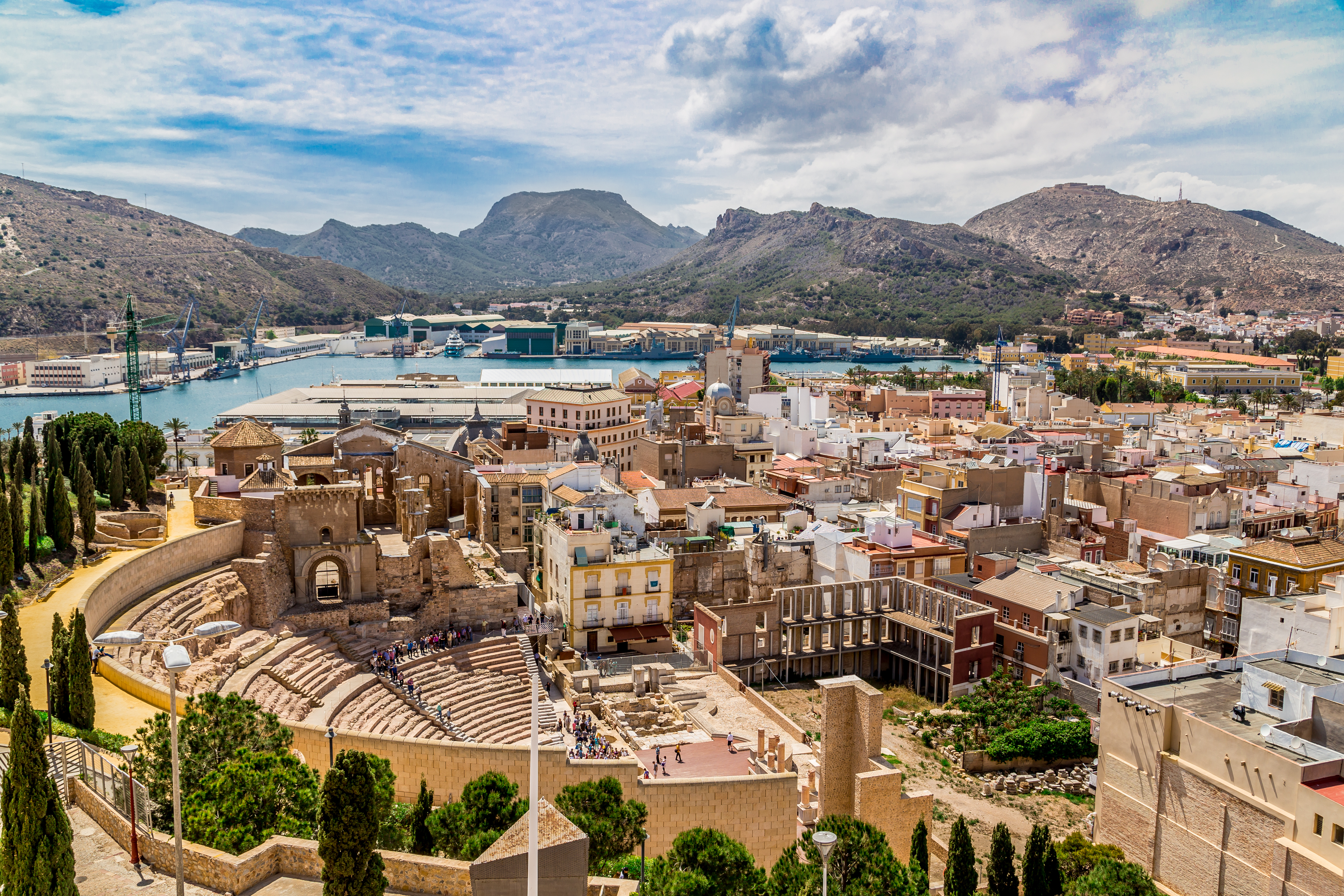 La bonita Cartagena es una de las seis ciudades españolas visitadas en el viaje de Fred Olsen para explorar Andalucía