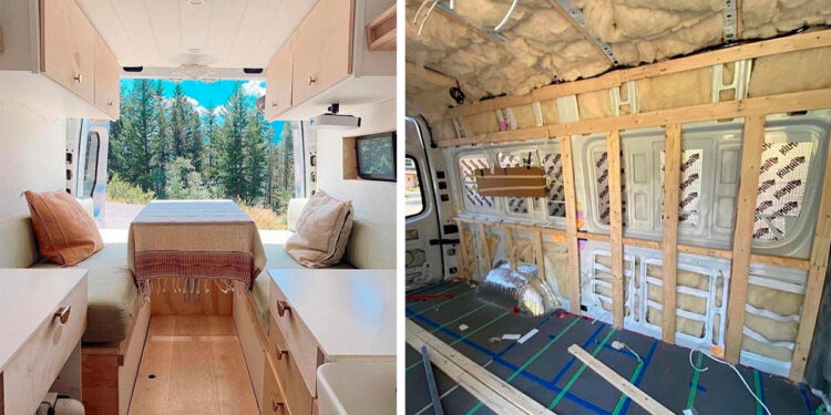 ¡Increíble! Así se transformó una camioneta van en una casa rodante súper canchera – Revista Para Ti