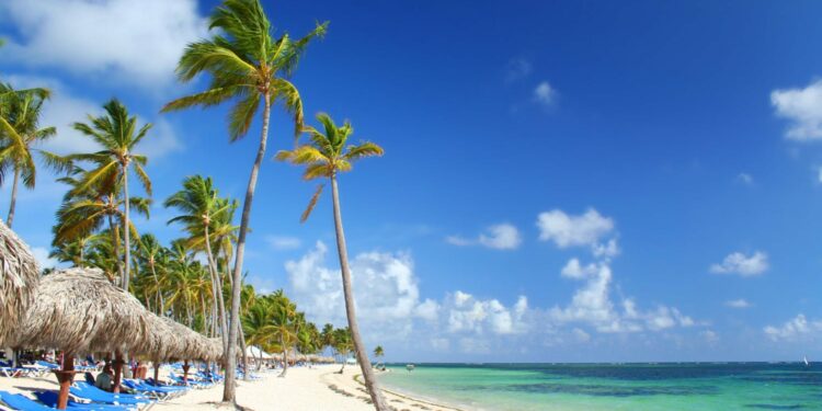 Seven Mile Beach en Negril, Jamaica