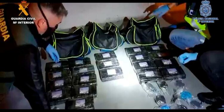 11 detenidos y 28 kilos de cocaína incautados en varias localidades gallegas