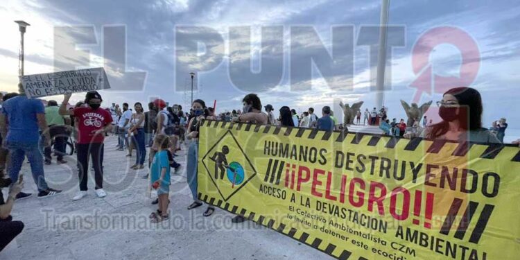 Ambientalistas advierten el daño que causará un cuarto muelle de cruceros en Cozumel