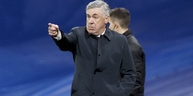 Carlo Ancelotti, entrenador del Real Madrid.