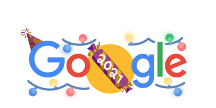 Año Nuevo: los mejores doodles de Google para celebrar esta fecha