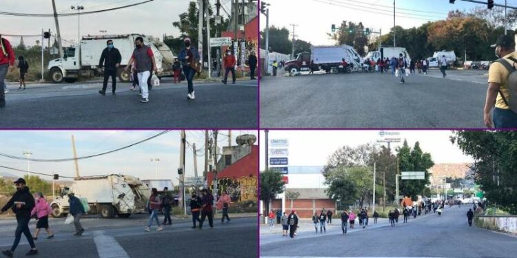 Bloquea nuevamente Sindicato 3 de Marzo cruceros, ayuntamiento no les pagó aguinaldo – Primera Línea